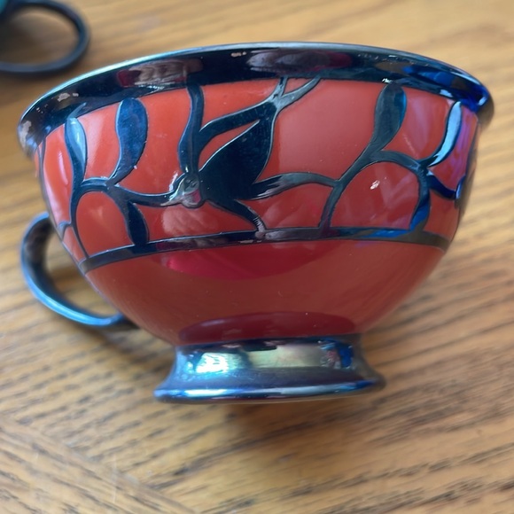 6 Vintage Winifred Rosenthal Thomas Germany Tea Cups - Picture 7 of 7